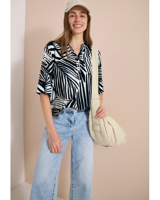 Cecil Black Bluse