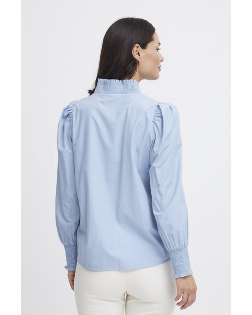 Fransa Blue Bluse 'Pops'