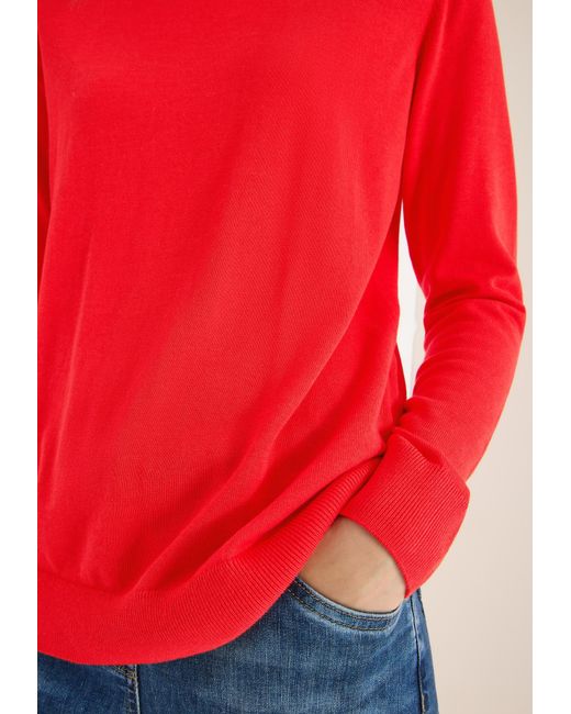 Cecil Red Pullover