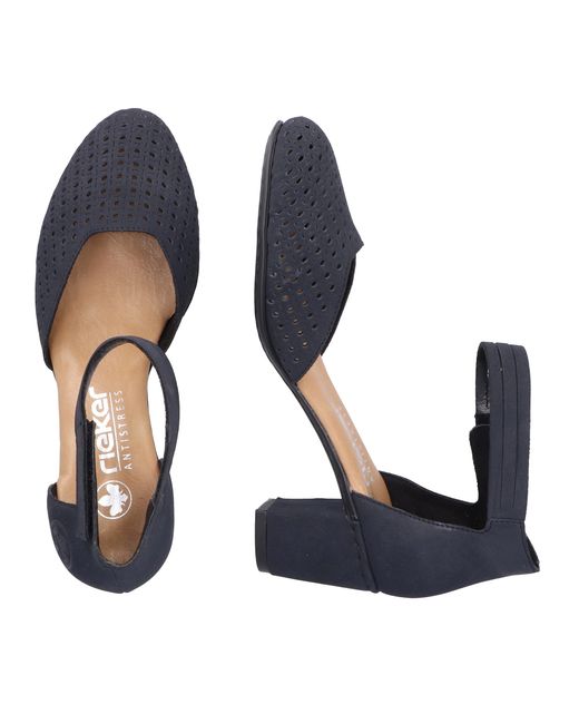 Rieker Blue Slingpumps