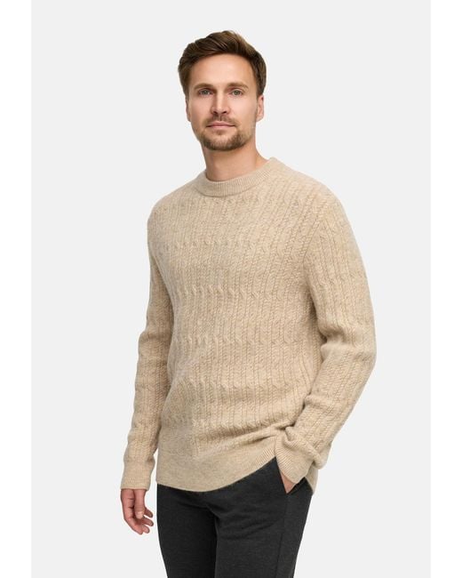 JEFF Pullover Jfmicah in Natural für Herren