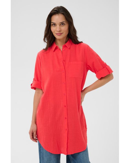 Kaffe Red Bluse