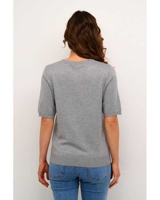 Kaffe Gray Pullover Kalizza