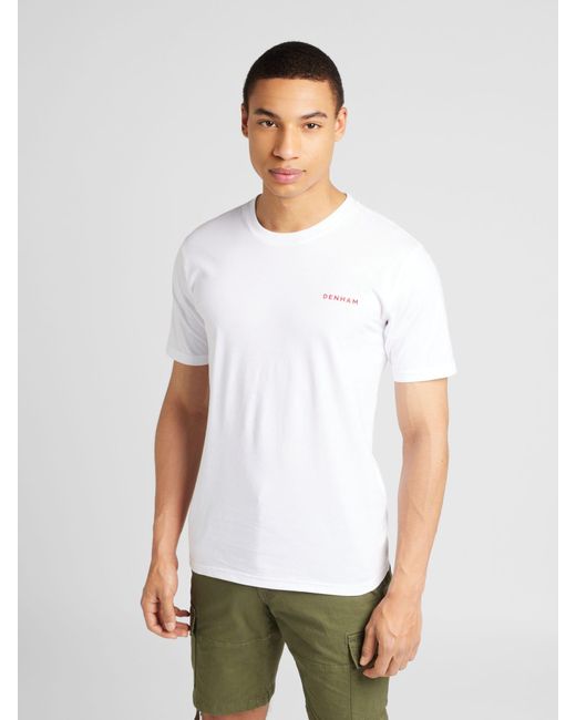 Denham T-shirt in White für Herren