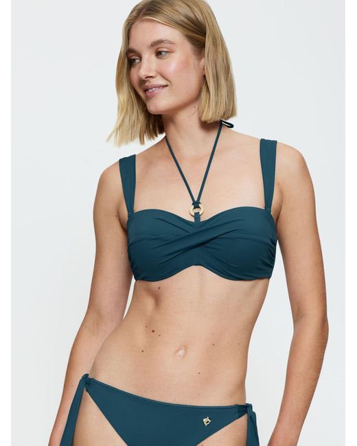 Triumph Blue Bustier-Bikini-Top Summer Twist