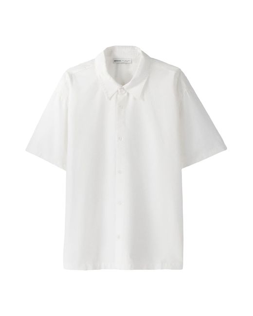 Bershka Hemd in White für Herren