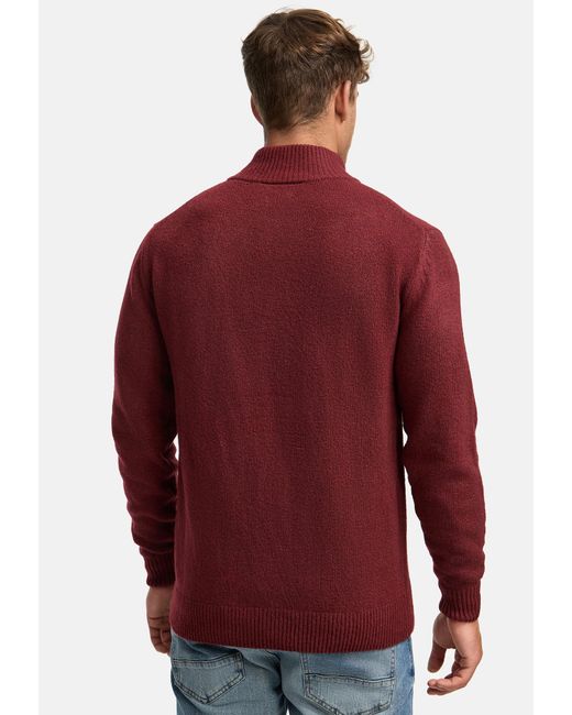 INDICODE Pullover Lokant in Red für Herren
