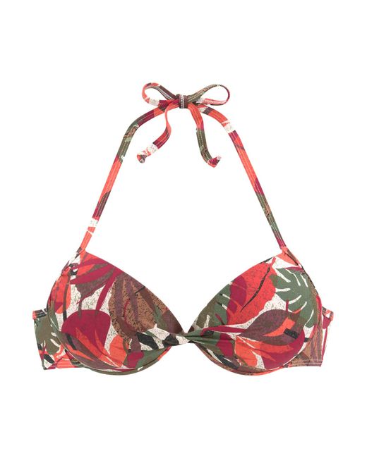 Lascana Red Bikinitop