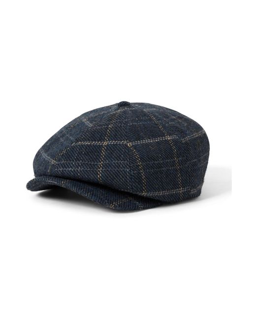 Brixton Schiebermütze Brood in Blue für Herren