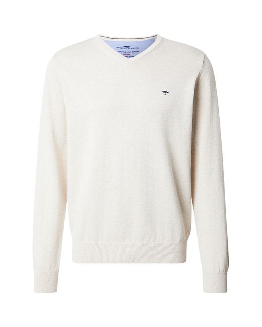 Fynch-Hatton Pullover in White für Herren