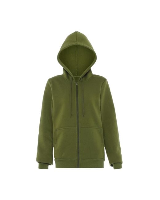 Hoona Green Sweatjacke