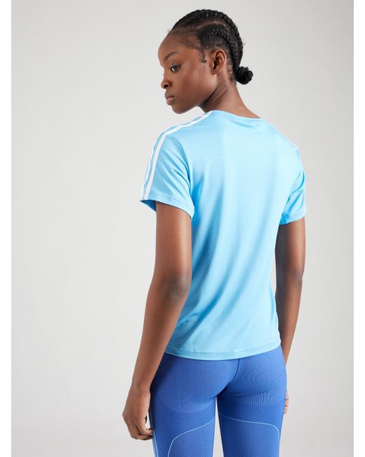 Adidas Originals Blue Funktionsshirt 'train essentials'