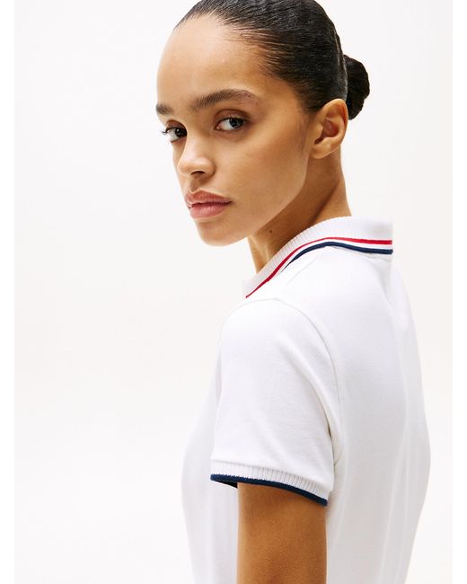 Tommy Hilfiger White Kleid