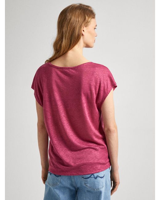 Pepe Jeans Pink T-shirt 'lottie'