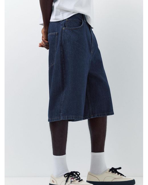Pull&Bear Shorts in Blue für Herren