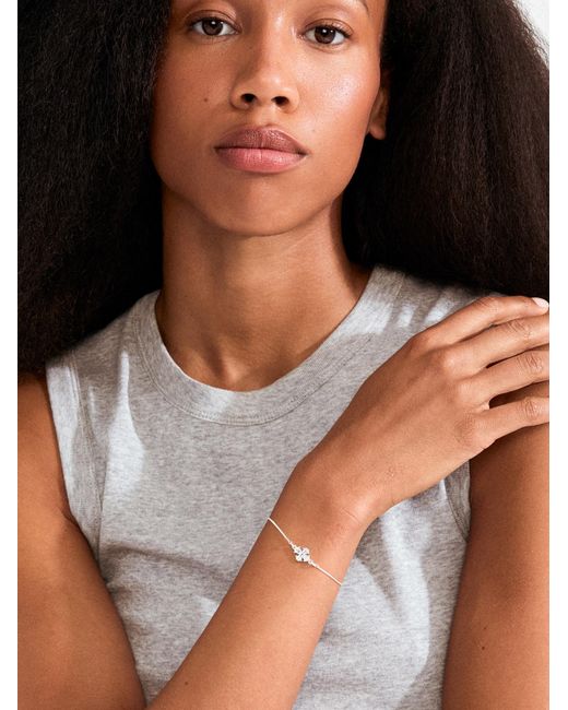 Pilgrim White Armband Dagmar