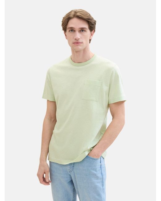 Tom Tailor T-shirt in Green für Herren