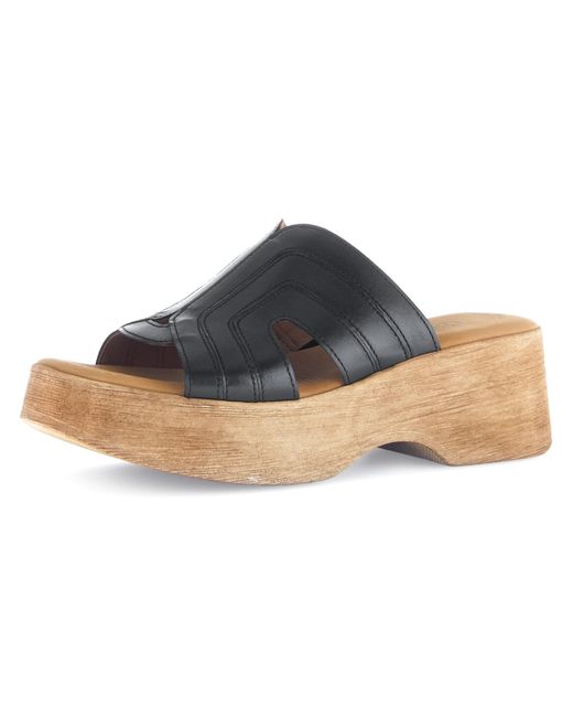 Gabor Black Clogs