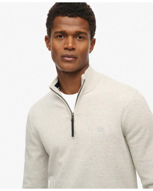 Superdry & Co Pullover Essentials in Gray für Herren