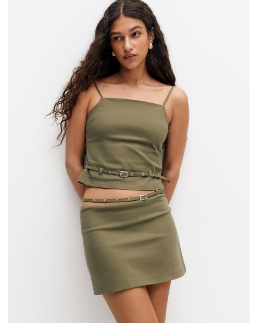 Pull&Bear Green Rock