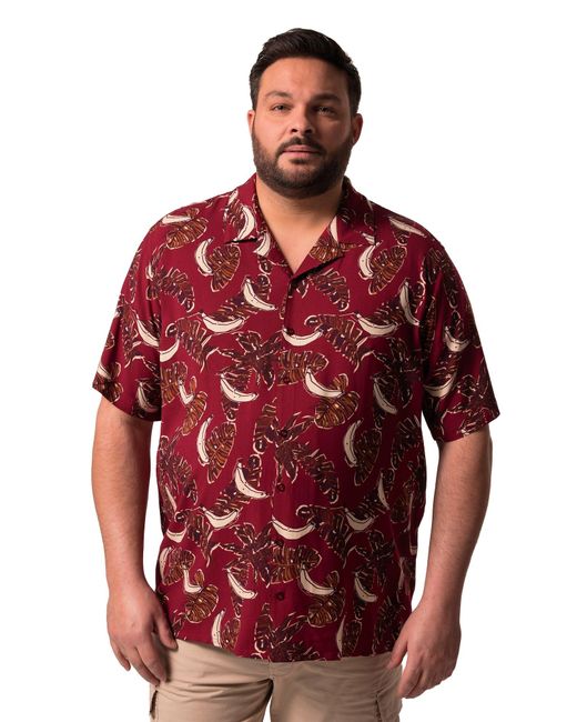 Men Plus Hemd in Red für Herren