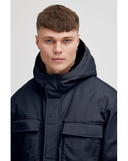 Solid Winterjacke Gaben in Blue für Herren