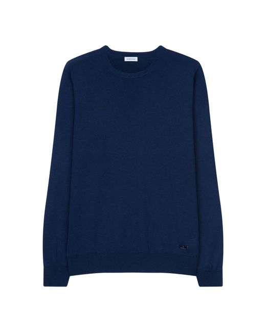 Seidensticker Pullover Schwarze Rose in Blue für Herren
