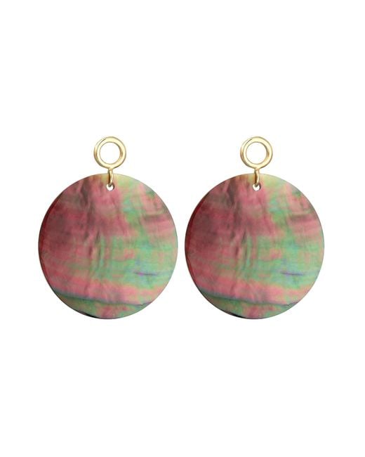 Elli Jewelry Multicolor Ohrringe Perlmuttscheibe