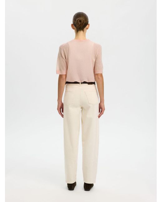 SELECTED Pink Pullover
