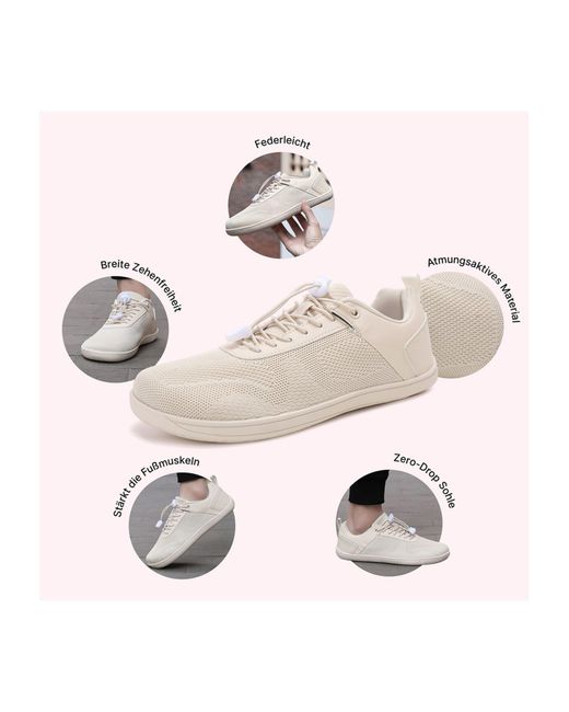DOTALES Natural Sneaker Low