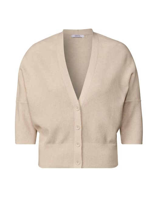 Cecil Natural Strickjacke
