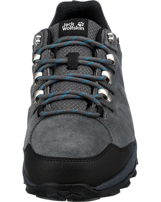 Jack Wolfskin Wanderschuh 'refugio' in Black für Herren