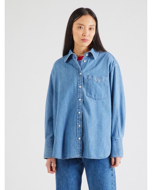 Gap Blue Bluse
