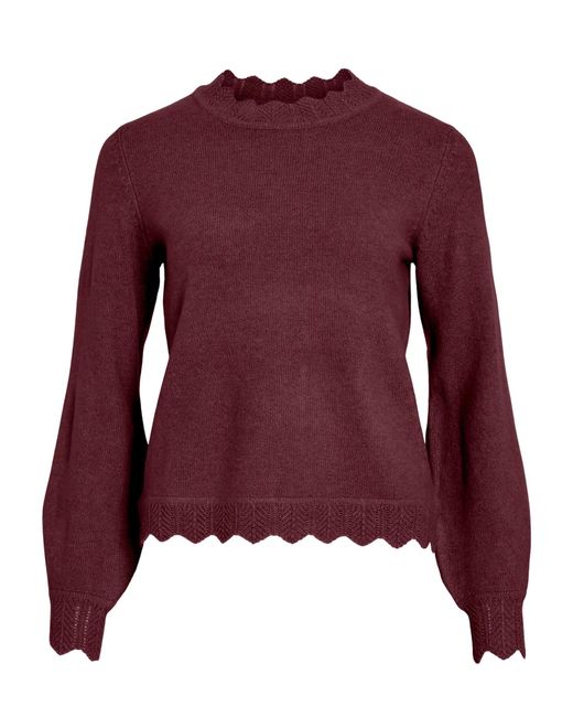Vila Purple Pullover Vinikolina