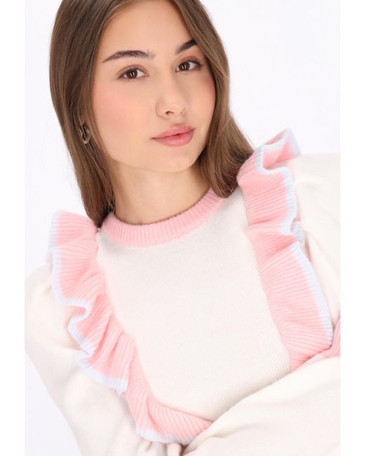 myMo White Pullover Pop