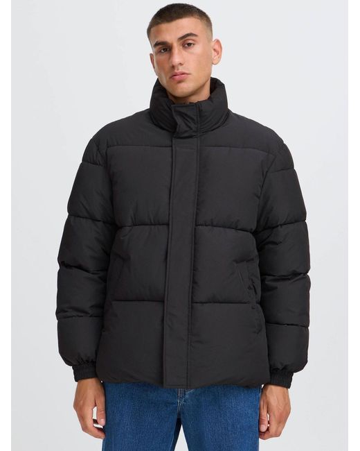Solid Winterjacke Sdroy Puffer in Black für Herren