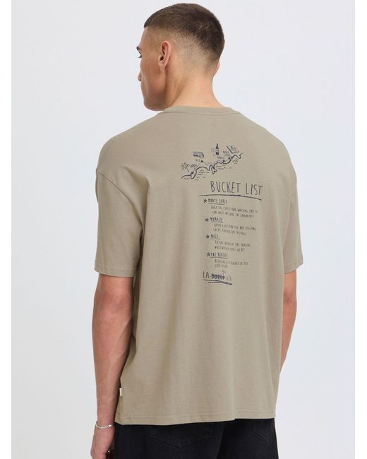Solid T-Shirt Sdorrick in White für Herren