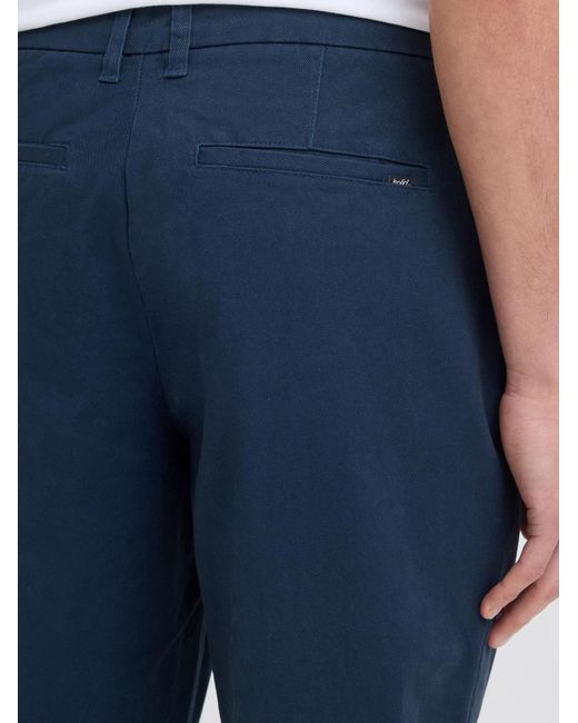 Solid Chinohose Sdtate in Blue für Herren