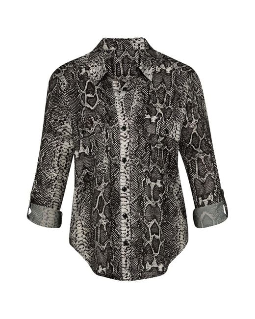 Madeleine Gray Bluse