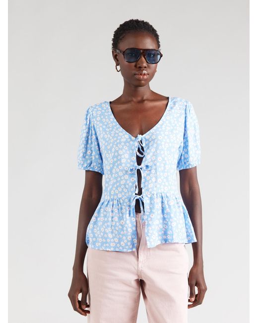 Sublevel Blue Bluse