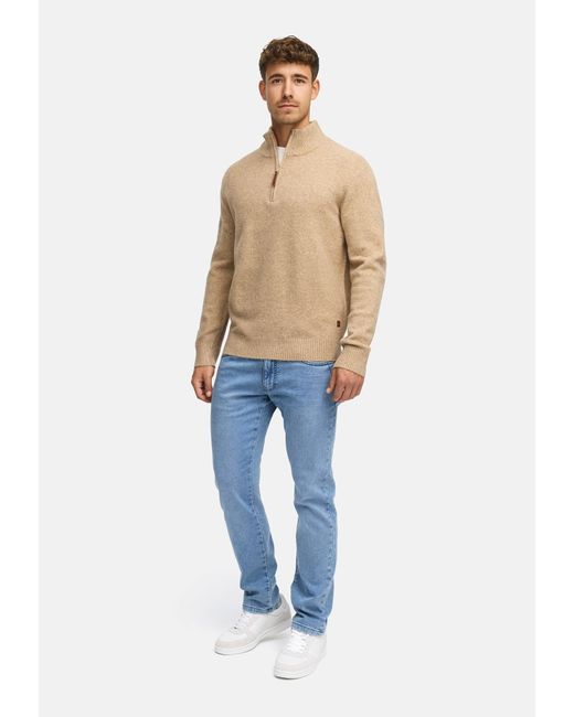 INDICODE Pullover Intrax in Natural für Herren
