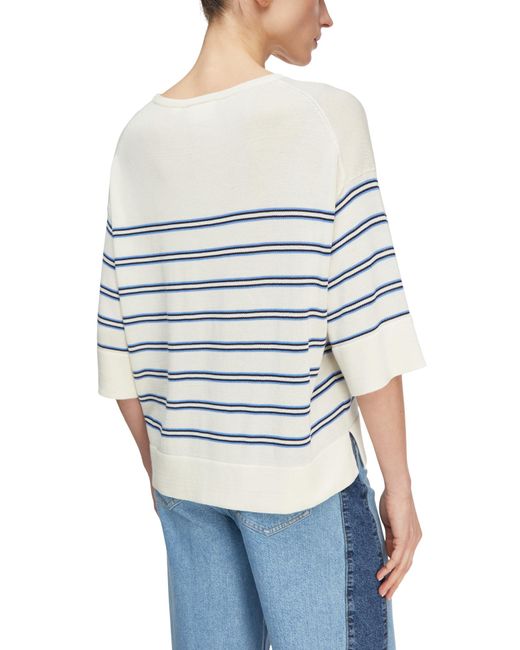 Comma, White Strickpullover