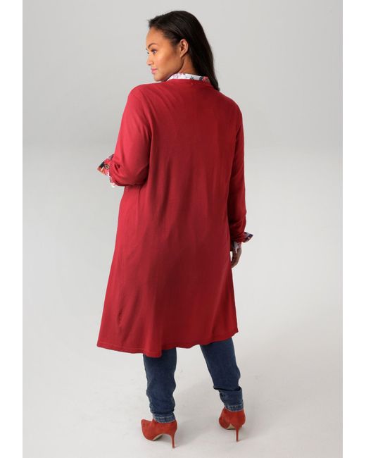 Aniston PLUS Red Strickjacke