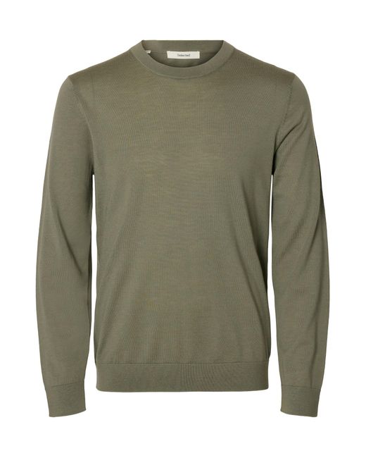 SELECTED Pullover Slhtray in Green für Herren
