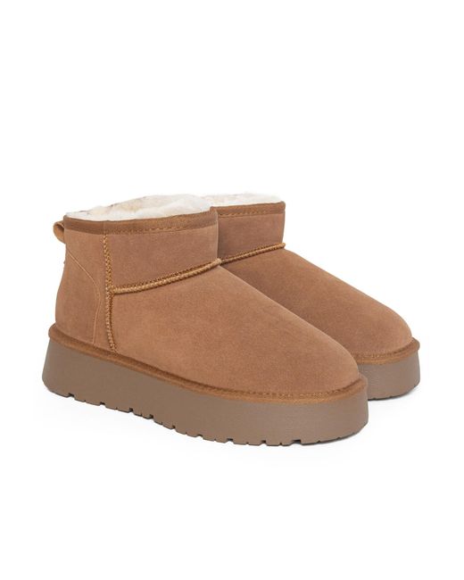 Gooce Brown Ankle Boots