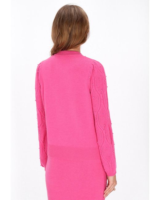 faina Pink Pullover