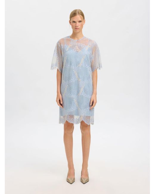 SELECTED Blue Kleid
