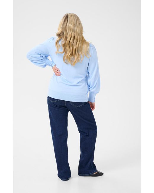Kaffe Blue Pullover Kclizzy