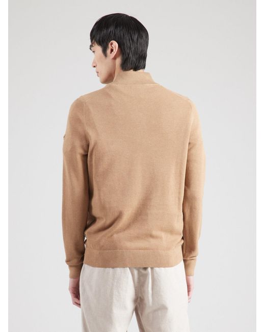 Bugatti Pullover in Natural für Herren
