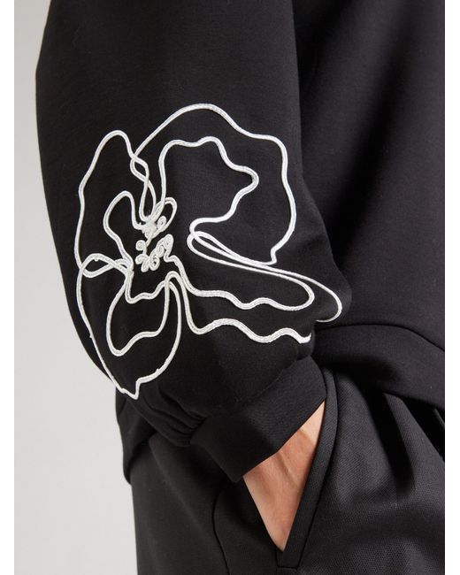 Hailys Black Sweatshirt Ha44Riet